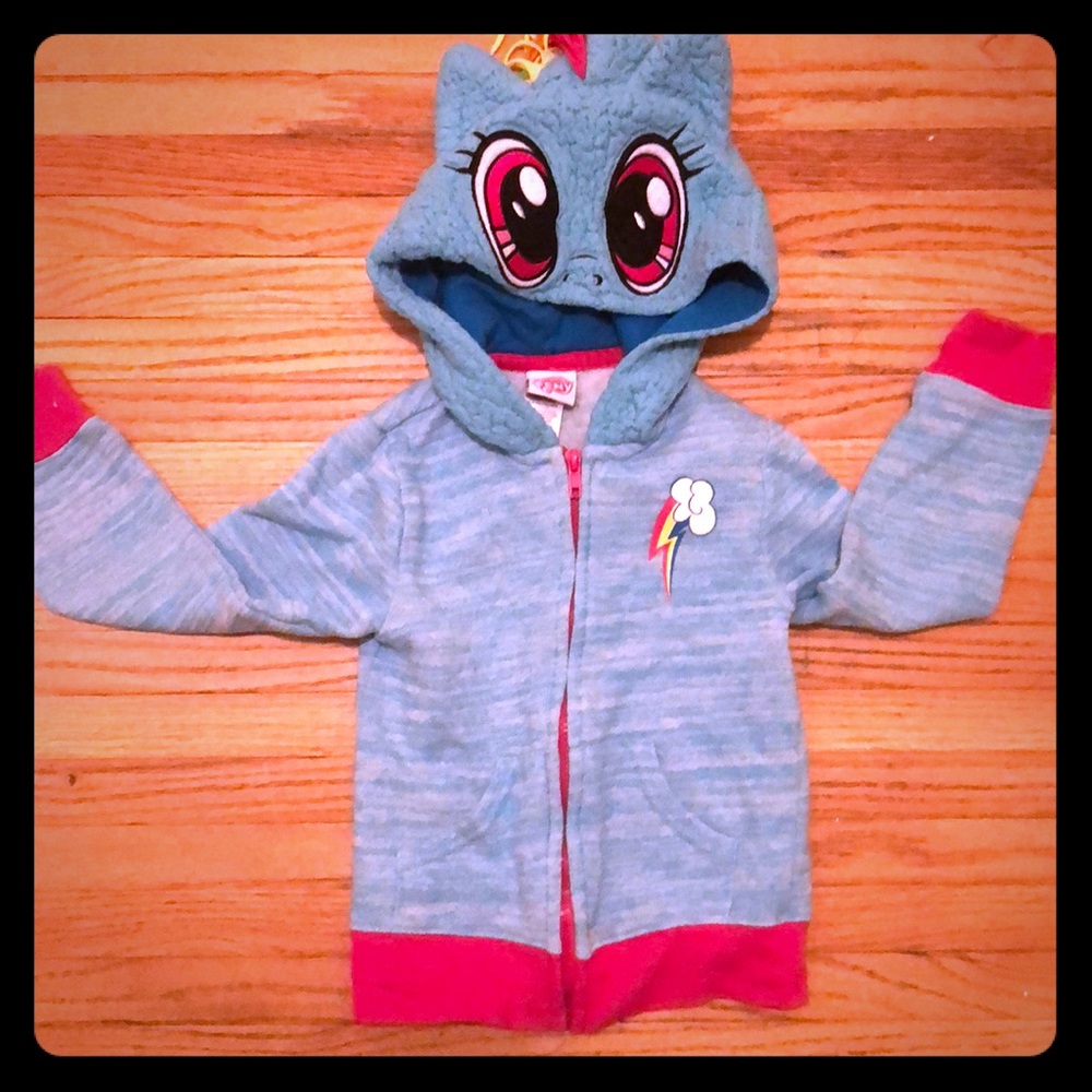 My lil pony rainbow dash hoody